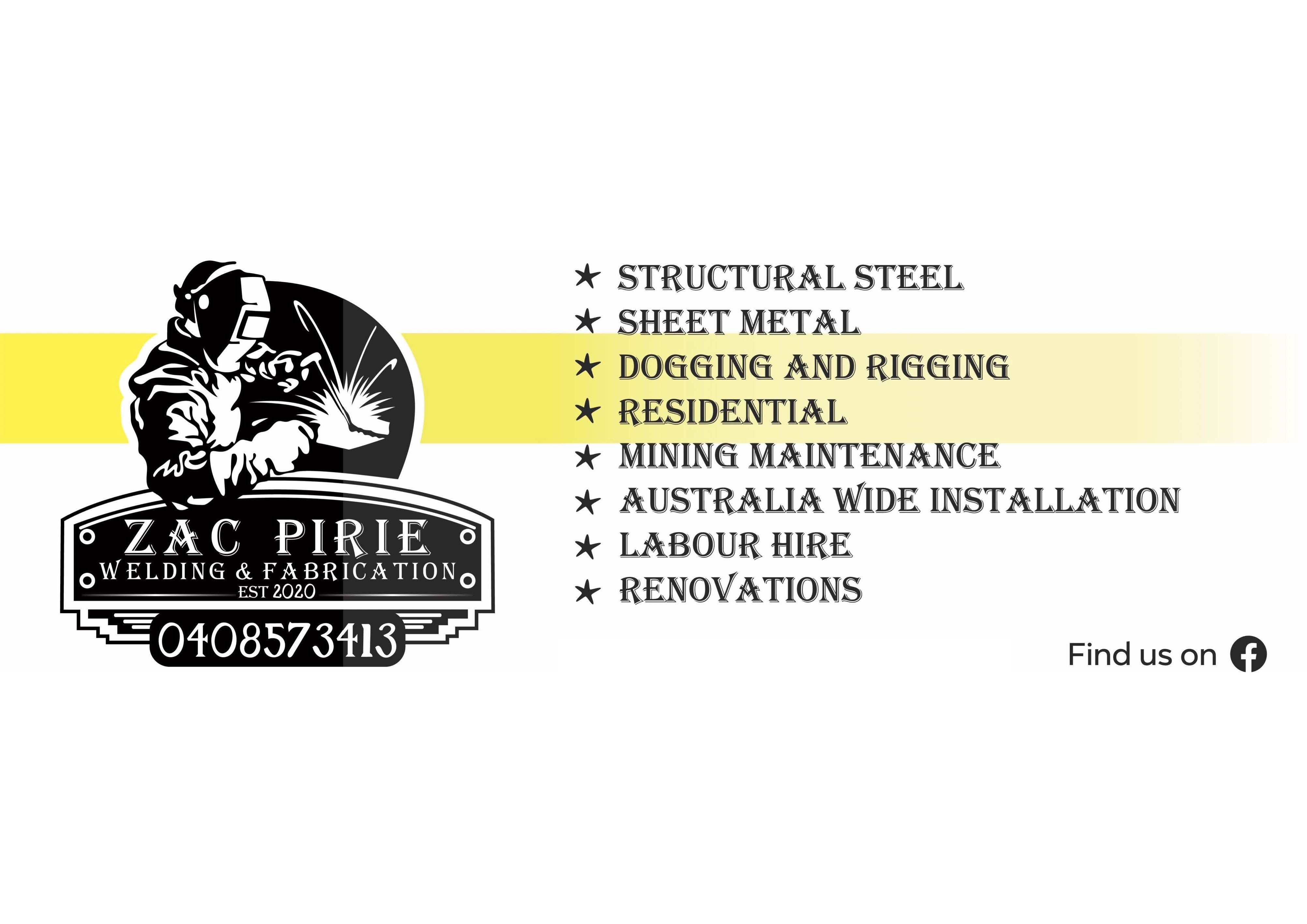Zac Pirie Welding & Fabrication Pty Ltd