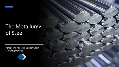 Knowledge Series Module 3 - The Metallurgy of Steel
