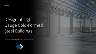 Design of Light Gauge Cold-Formed Steel Buildings
