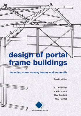 Design of portal frame buildings including crane runway beams and monorails