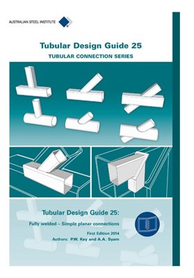 Tubular Design Guide 25: Fully welded Simple planar connections - hardcopy or ebook