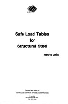 Safe load tables for structural steel [for information on older steel structures only]