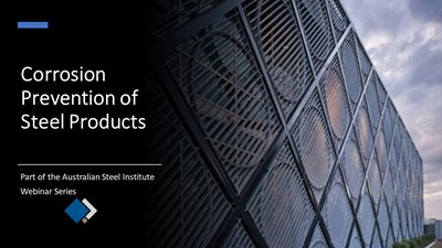 Corrosion Prevention of Steel Products