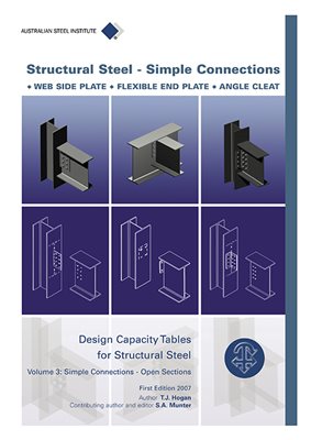 Design capacity tables for structural steel, vol 3: simple connections - BUNDLE - hardcopy and ebook