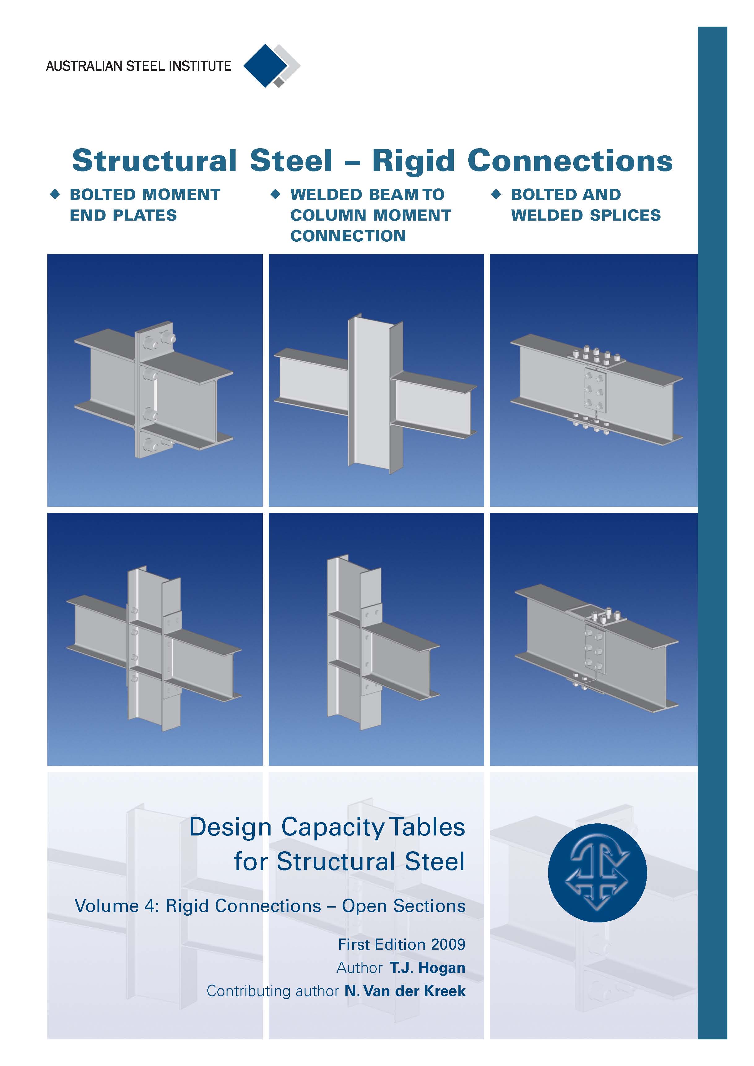 Design capacity tables for structural steel, vol. 4: Rigid connections - hardcopy or ebook